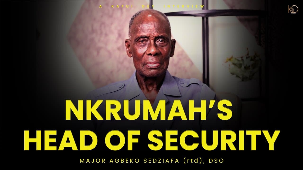 Thumbnail for Kafui Dey interviews Major Agbeko Sedziafa (rtd), DSO